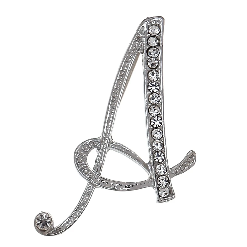 Crystal Letter Design Brooches Pins Personality English Letter Brooches Rhinestone Alphabetical Letter Brooch Creative Gifts
Crystal Letter Design Brooches Pins Personality English Letter Brooches Rhinestone Alphabetical Letter Brooch Creative Gifts
