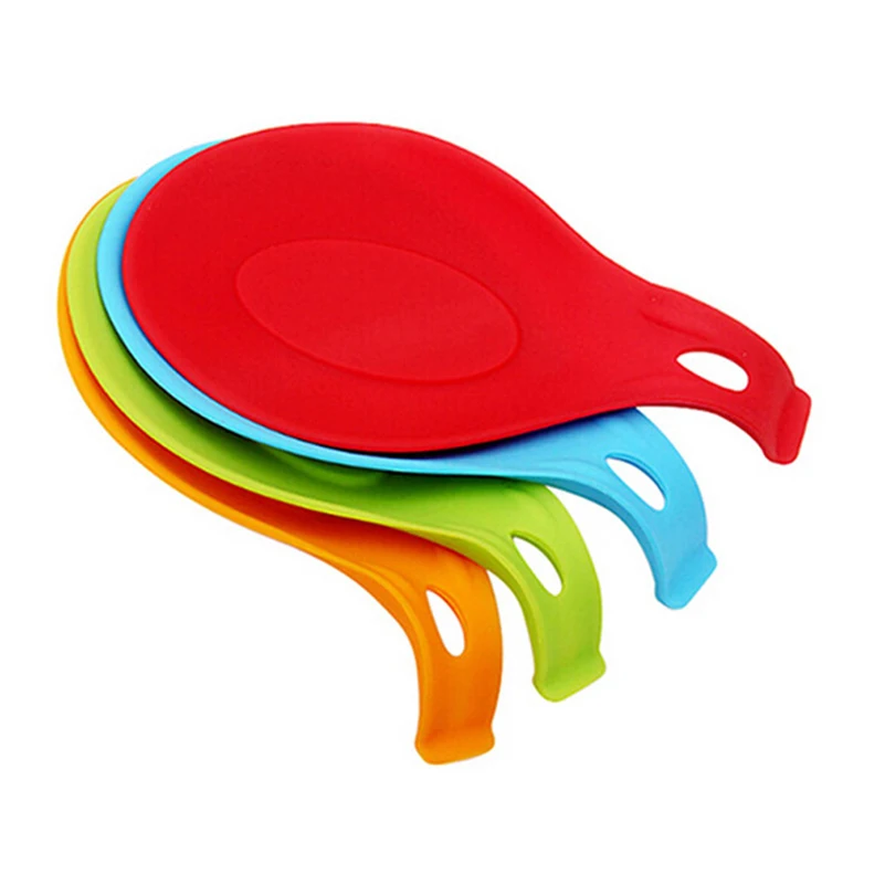Creative Silicone Spoon Rest Sweet Color Spatula Holder Heat resistant with hook Cup Mat Useful Kitchen Tools Gadgets
Creative Silicone Spoon Rest Sweet Color Spatula Holder Heat resistant with hook Cup Mat Useful Kitchen Tools Gadgets