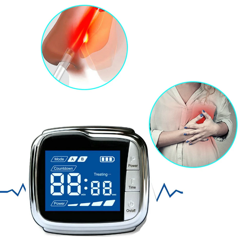 LASTEK Electro Acupuncture LLLT Allergic Rhinitis Hypertension Diabetes Treatment 650nm Infared Led Laser Watch
LASTEK Electro Acupuncture LLLT Allergic Rhinitis Hypertension Diabetes Treatment 650nm Infared Led Laser Watch