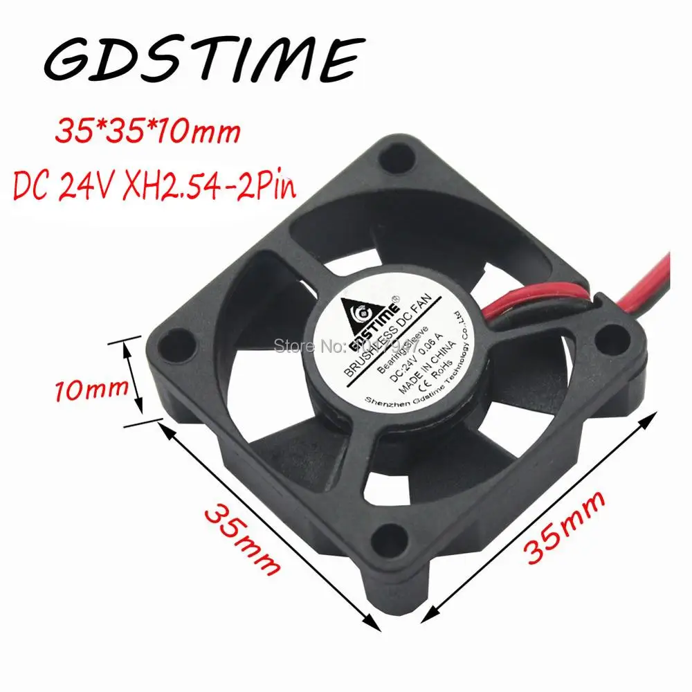 20 штук в партии Gdstime DC 24V 2Pin 35mm 3510 35mm x 10mm вентилятор охлаждения выхлопных газов
20 штук в партии Gdstime DC 24V 2Pin 35mm 3510 35mm x 10mm вентилятор охлаждения выхлопных газов
