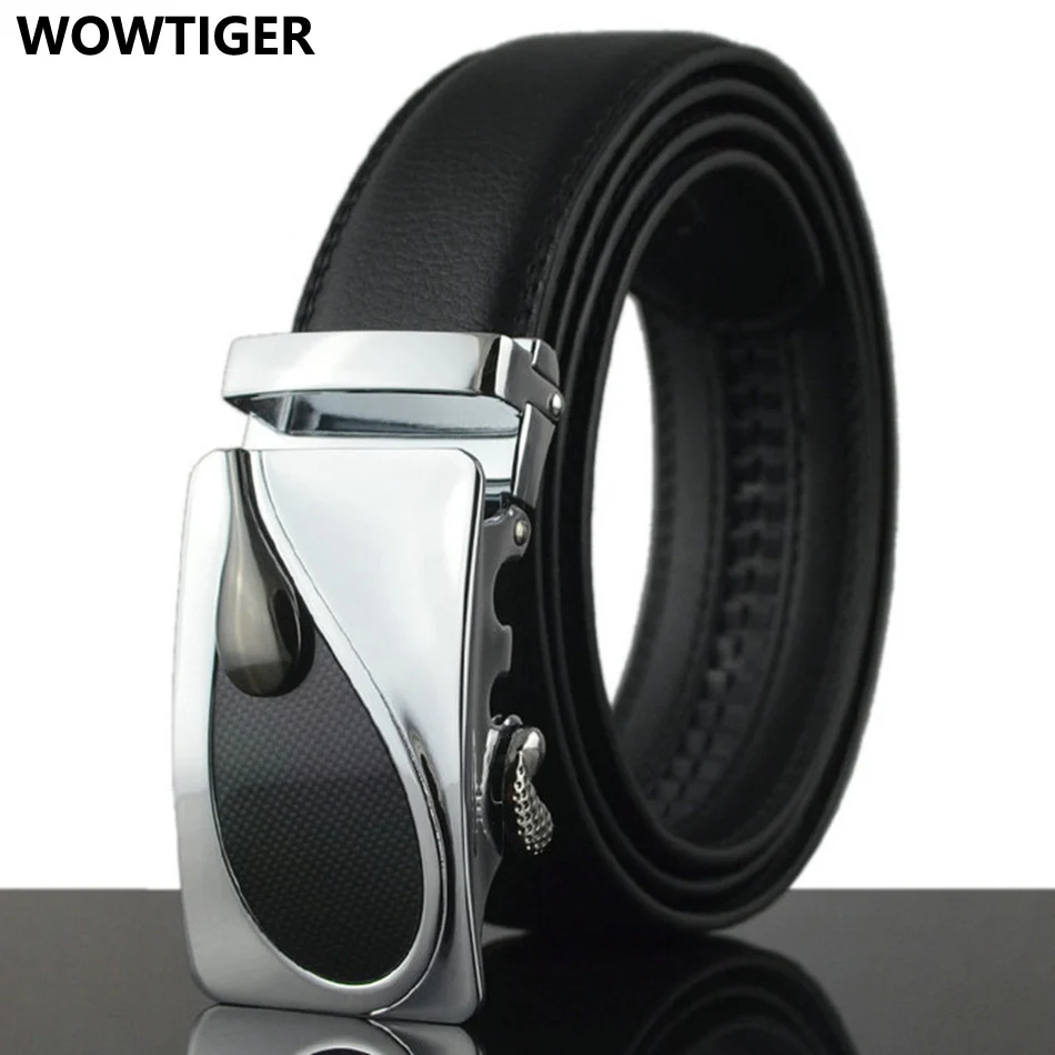 WOWTIGER New Male Automatic buckle Leather Luxury Men belt Brand Belts for men ceinture homme
WOWTIGER New Male Automatic buckle Leather Luxury Men belt Brand Belts for men ceinture homme