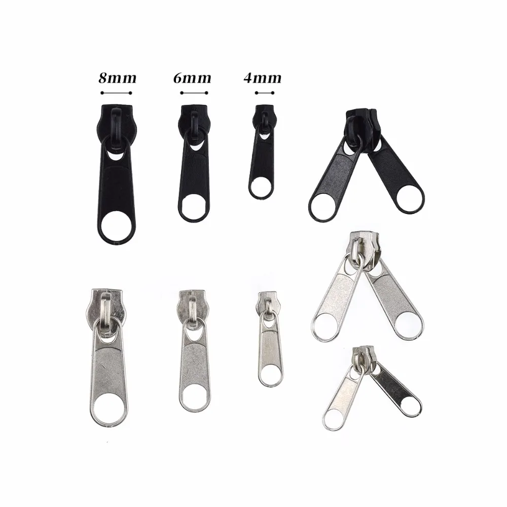 Bulk 39pcs Mix Sizes Fix Zipper Zip Sliders Rescue Instant Repair Kit Replacement For Tailor Handwork Sewing Clothing Accessory (1)