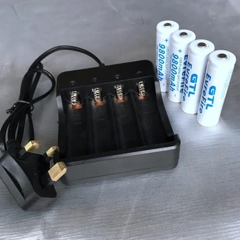 100% New Original GTL BRC18650 3.7 v 9800 mah 18650 Lithium Rechargeable Battery For Flashlight batteries Optional charger
100% New Original GTL BRC18650 3.7 v 9800 mah 18650 Lithium Rechargeable Battery For Flashlight batteries Optional charger