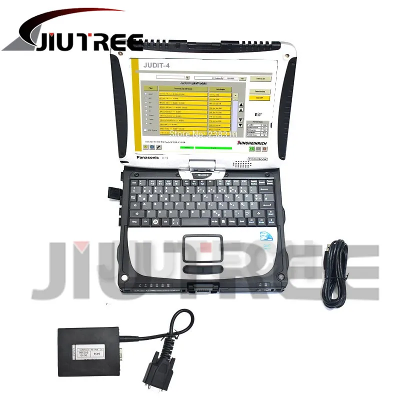 JIUTREE forJudit Incado Box диагностический комплект Jungheinrich forJUDIT 4 + CF19 Ноутбук полностью