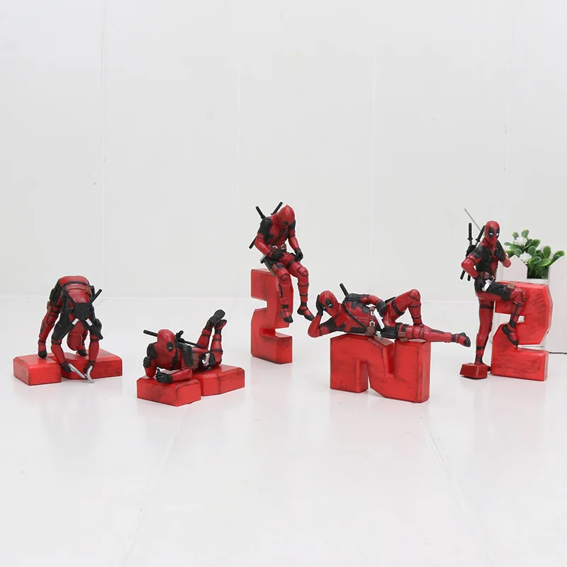Superhero Deadpool 2 Figure Funny Modeling PVC Action Figures Toys Car Home Decoration Dolls 7cm
Superhero Deadpool 2 Figure Funny Modeling PVC Action Figures Toys Car Home Decoration Dolls 7cm