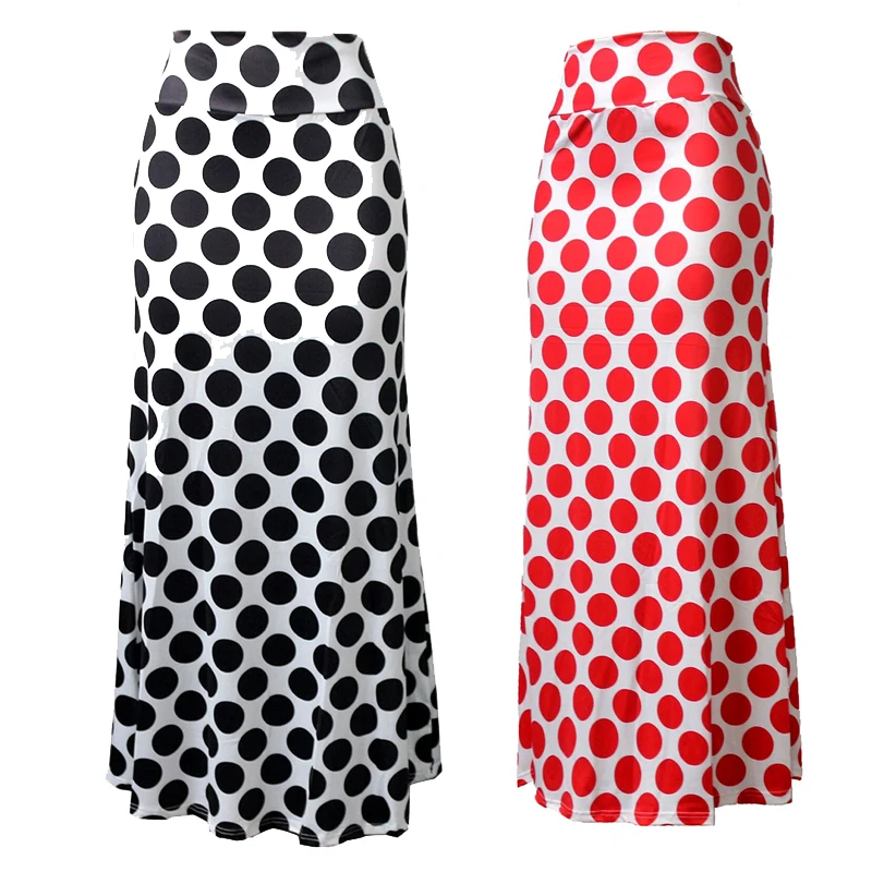 Plus Size UAE Abaya Musulmane Women High Waist Polka Dot Bodycon Maxi Skirt Long Turkish Islamic Skirts Clothing Jupe Femme
Plus Size UAE Abaya Musulmane Women High Waist Polka Dot Bodycon Maxi Skirt Long Turkish Islamic Skirts Clothing Jupe Femme