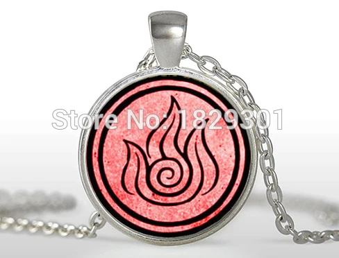 Avatar The Last Airbender Pendant Fire Nation Necklace Glass Dome Pendant Necklace HZ1
Avatar The Last Airbender Pendant Fire Nation Necklace Glass Dome Pendant Necklace HZ1