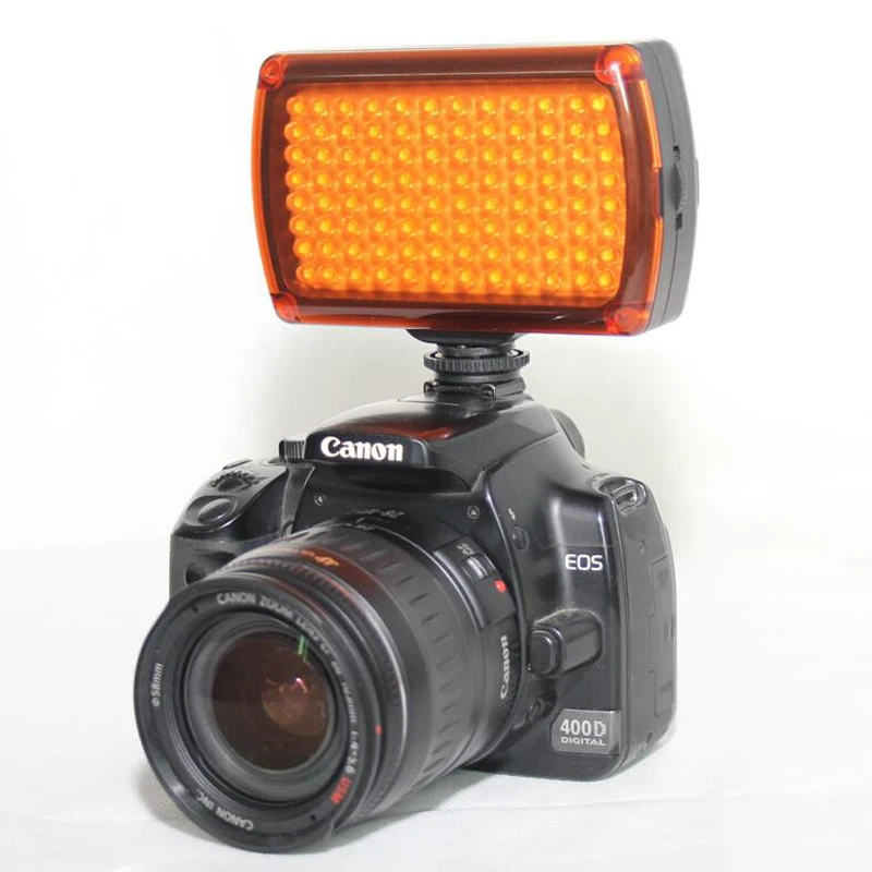 

On-Camera 96 LED Photo Video Fill Light Panel Lamp for Canon Nikon Sony DSLR Camera DV Camcorder Wedding Photography Lighting