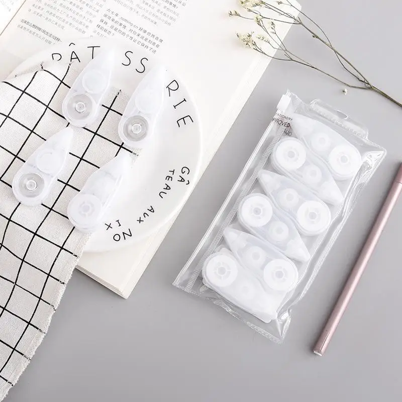 6pcs/set Mini Simple White Correction Correcting Tape Stationery Corrector Student Gift School Office Supplies 8m
6pcs/set Mini Simple White Correction Correcting Tape Stationery Corrector Student Gift School Office Supplies 8m