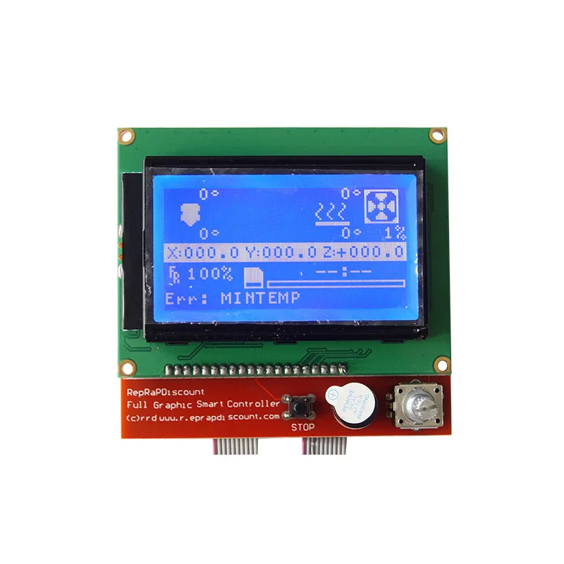 Newly 3D Printer Part MKS BASE V1.5 Motherboard+12864 LCD Display Screen Control Board Kit for Ramps1.4
Newly 3D Printer Part MKS BASE V1.5 Motherboard+12864 LCD Display Screen Control Board Kit for Ramps1.4