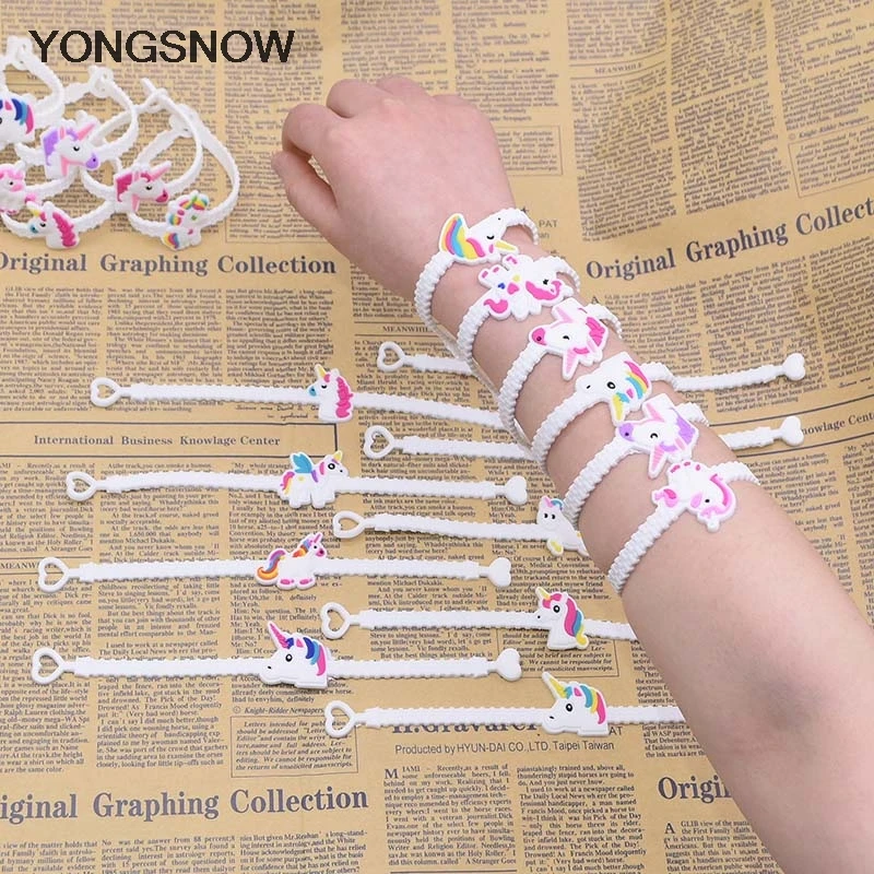 5pcs Animal Unicorn Bracelet Rubber Bangle Bracelet Baby Birthday Party Decoration Kids Party Favors Gifts Unicornio Party Decor
5pcs Animal Unicorn Bracelet Rubber Bangle Bracelet Baby Birthday Party Decoration Kids Party Favors Gifts Unicornio Party Decor