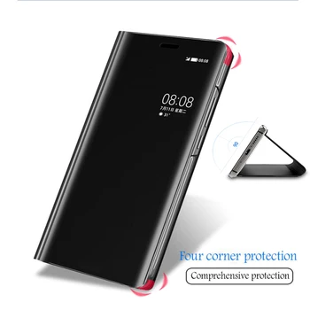 10pcs Clear Smart Mirror Flip Case For Huawei P40 Pro P30 P20 Mate 30 20 X Lite Nova 6 SE 5 5i P Smart Z Stand Leather Cover
10pcs Clear Smart Mirror Flip Case For Huawei P40 Pro P30 P20 Mate 30 20 X Lite Nova 6 SE 5 5i P Smart Z Stand Leather Cover