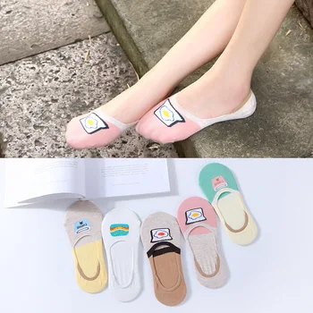 5 Pairs/lot Women Antiskid Sock Slippers Cute Invisible Socks Cotton Summer Non-Slip Boat Socks Leisure Socks
5 Pairs/lot Women Antiskid Sock Slippers Cute Invisible Socks Cotton Summer Non-Slip Boat Socks Leisure Socks
