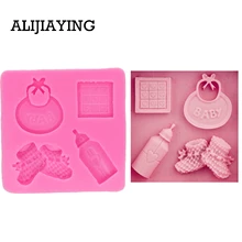 Silicone Mold Shoes Decorating-Tools Chocolate-Molds Fondant-Mould Saliva-Bottle Cake-Border Silicone Mold Shoes Decorating-Tools Chocolate-Molds Fondant-Mould Saliva-Bottle Cake-Border