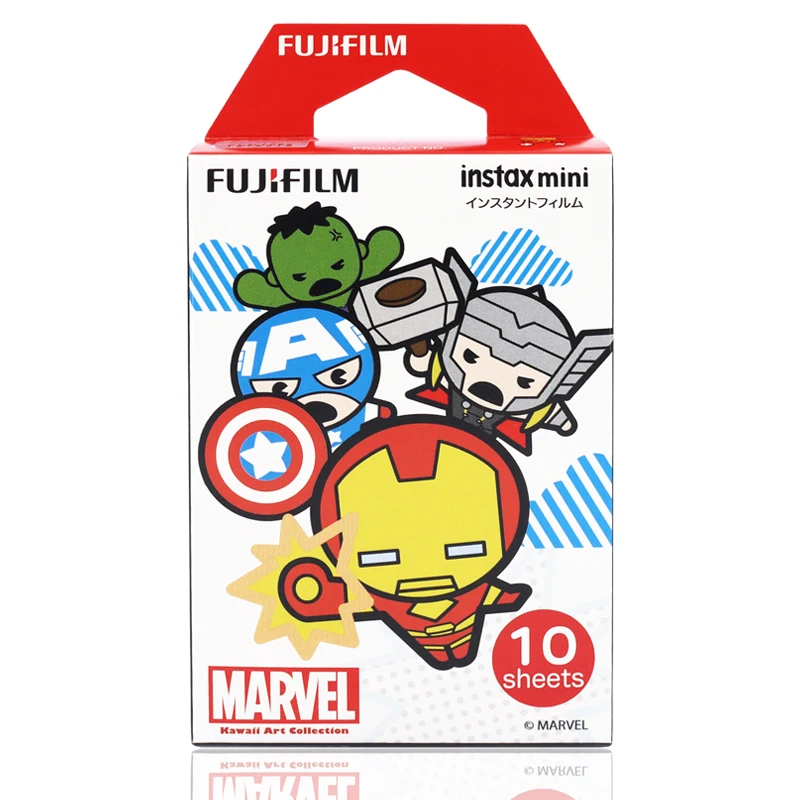 Fujifilm Instax Mini Marvel Instant 10 Film for Fuji Mini 7s 8 8+ 9 25 50s 70 90 300 SP-1 2 Printer
Fujifilm Instax Mini Marvel Instant 10 Film for Fuji Mini 7s 8 8+ 9 25 50s 70 90 300 SP-1 2 Printer