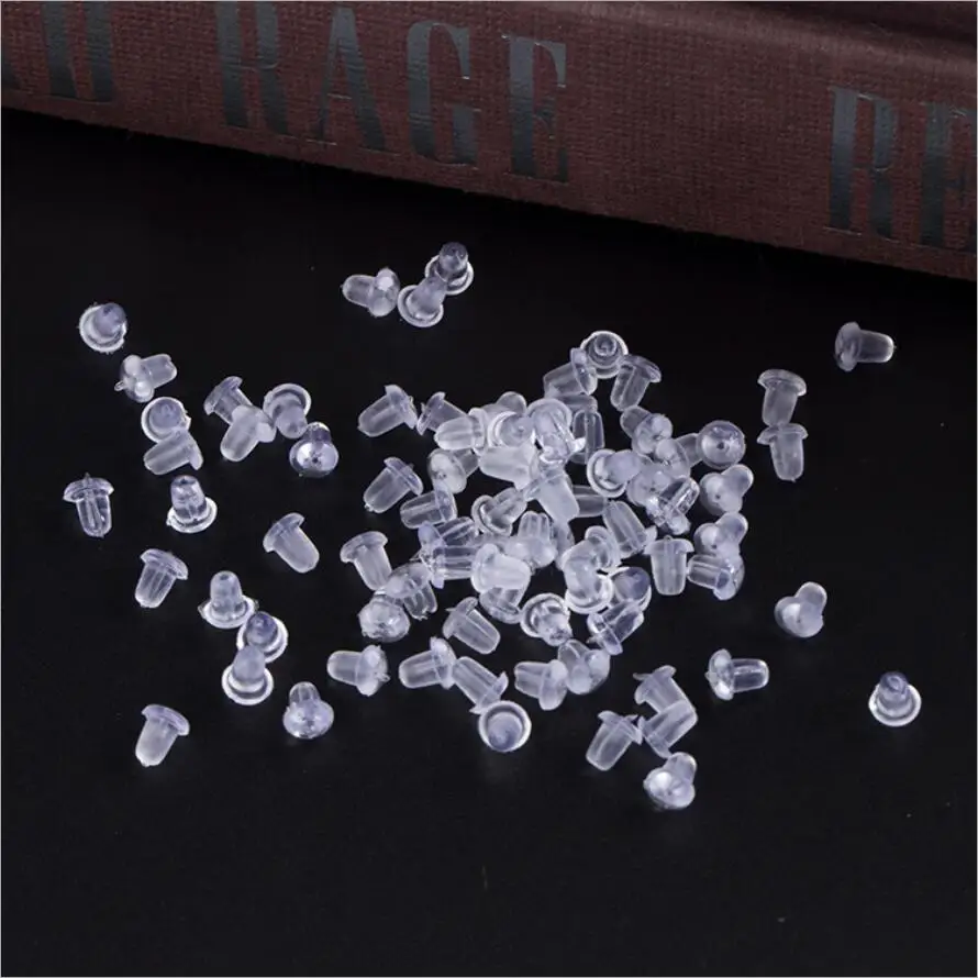 100 Pieces / Piece New Simple Cheap Jewelry Return DIY Earrings Jewelry Accessories Ear Connection Bullet Plastic Lock Back
100 Pieces / Piece New Simple Cheap Jewelry Return DIY Earrings Jewelry Accessories Ear Connection Bullet Plastic Lock Back