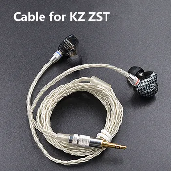 KZ ZST ED12 Cable 2pin 0.75 mm Upgraded Silver Plated Cable Earphone Upgrade Cable for KZ earphone KZ ZST ED12
KZ ZST ED12 Cable 2pin 0.75 mm Upgraded Silver Plated Cable Earphone Upgrade Cable for KZ earphone KZ ZST ED12