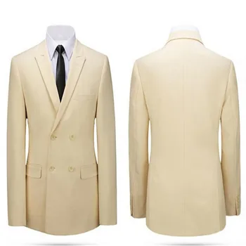 New Limited Doudoune Homme Blazer Men Suit Jacket Double-breasted Lapel Men's Made-to-order Wedding The Groom Dress Jackets
New Limited Doudoune Homme Blazer Men Suit Jacket Double-breasted Lapel Men's Made-to-order Wedding The Groom Dress Jackets