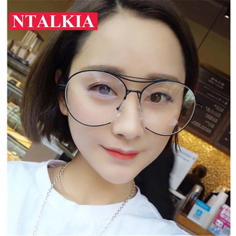 2018 Fashion Metal large Reading Eyewear Frame trim hanging wire glasses frames for women and men computer Blue film eyeglasses
2018 Fashion Metal large Reading Eyewear Frame trim hanging wire glasses frames for women and men computer Blue film eyeglasses