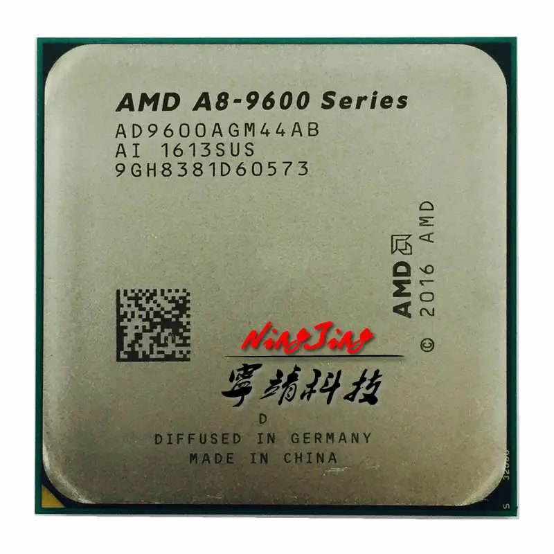 Четырехъядерный процессор AMD с процессором AD9600AGM44AB Socket AM4 A8 9600 3 1 ГГц 65 Вт AM4|cpu
