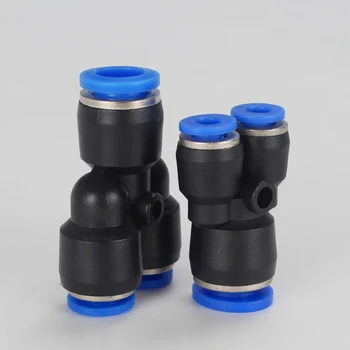 Fit 4/6/8/10/12/14/16mm OD Tube Y-Shaped 3 Way Spliter Pneumatic Push In Connector Quick Release Air Fitting
Fit 4/6/8/10/12/14/16mm OD Tube Y-Shaped 3 Way Spliter Pneumatic Push In Connector Quick Release Air Fitting