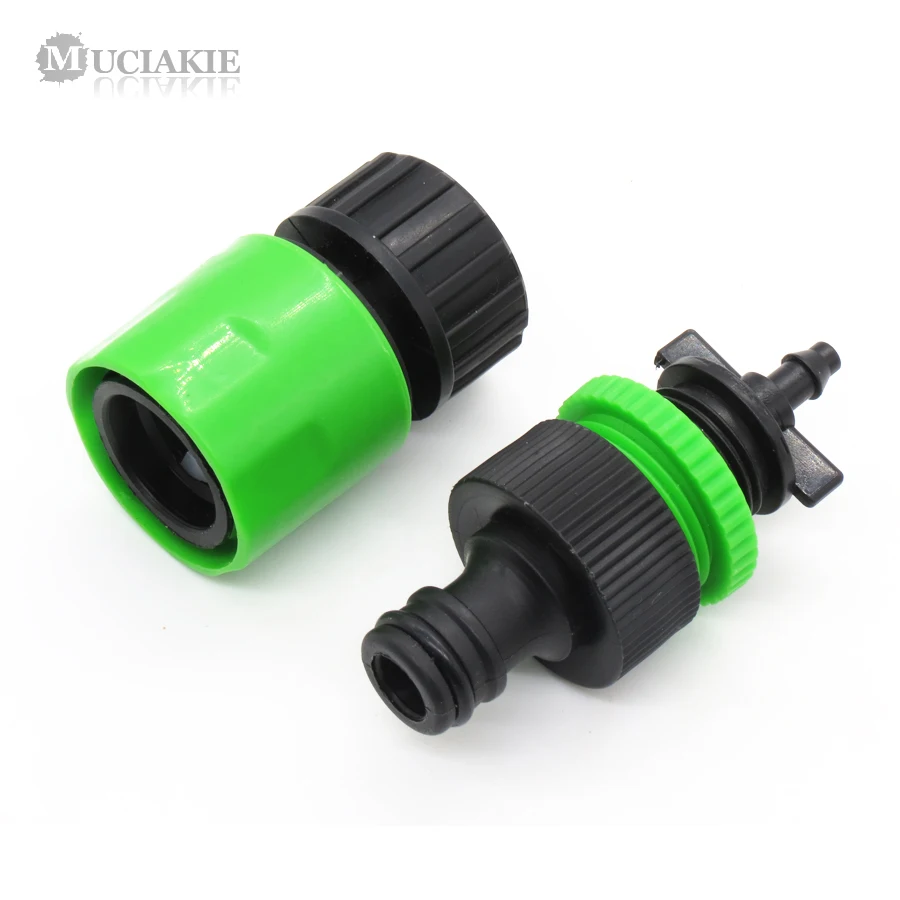 MUCIAKIE 1 SET Garden Female 3/4 to 1/4" Quick Connector 4mm Hose Irrigation Aapter 3/4 Tap Faucet Accessories
MUCIAKIE 1 SET Garden Female 3/4 to 1/4" Quick Connector 4mm Hose Irrigation Aapter 3/4 Tap Faucet Accessories