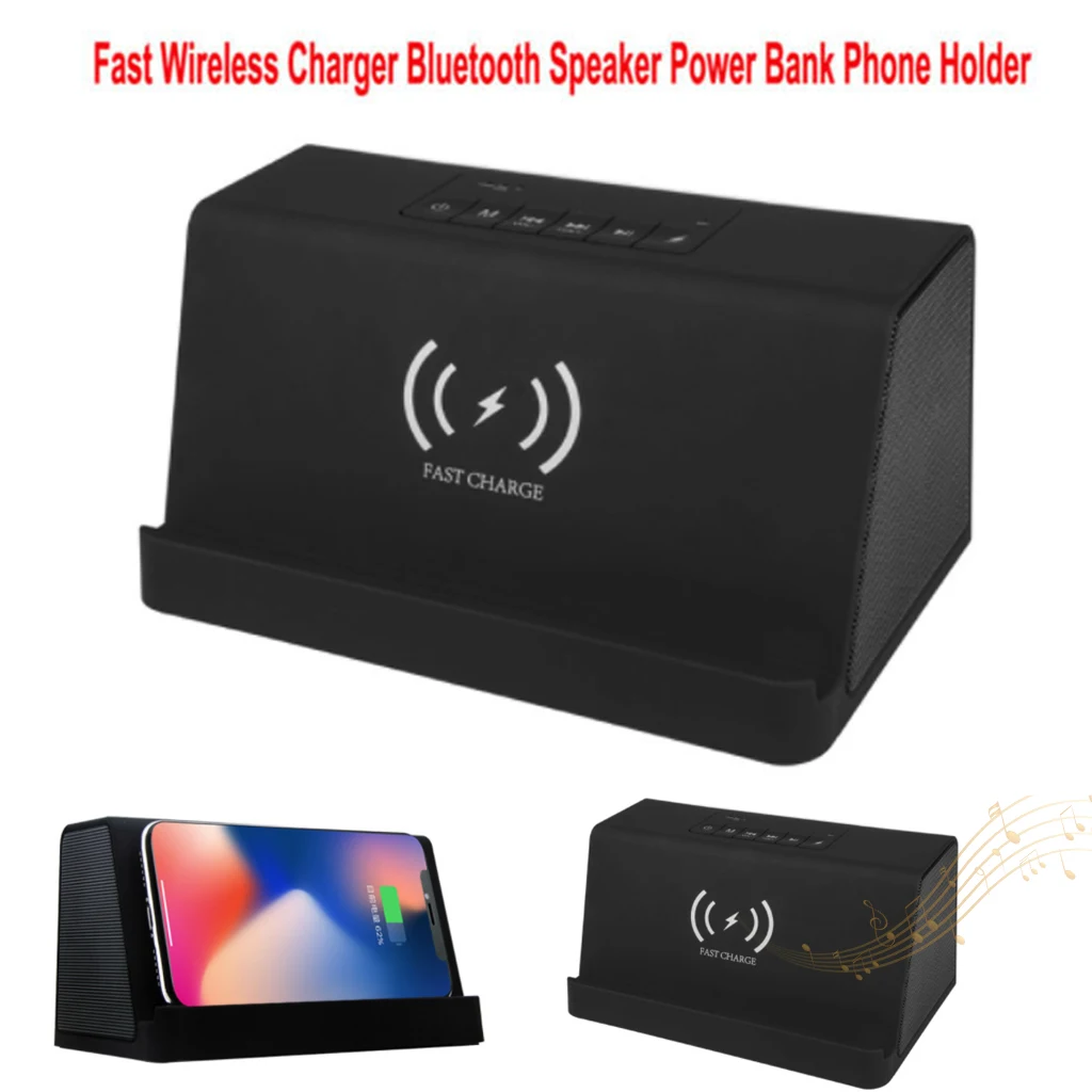Fast Wireless Charger Bluetooth Speaker Stereo Phone Holder Mobile Power Fast Wireless Charger Wireless Stereo Subwoofer
Fast Wireless Charger Bluetooth Speaker Stereo Phone Holder Mobile Power Fast Wireless Charger Wireless Stereo Subwoofer