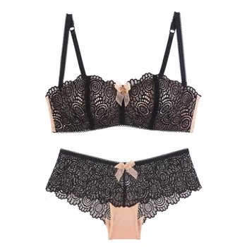 2019 Hot Sale 1/2 Cup Sexy Women Intimates Push Up Bra Set Underwear Floral Embroidery Lace Lingerie Female Sets
2019 Hot Sale 1/2 Cup Sexy Women Intimates Push Up Bra Set Underwear Floral Embroidery Lace Lingerie Female Sets