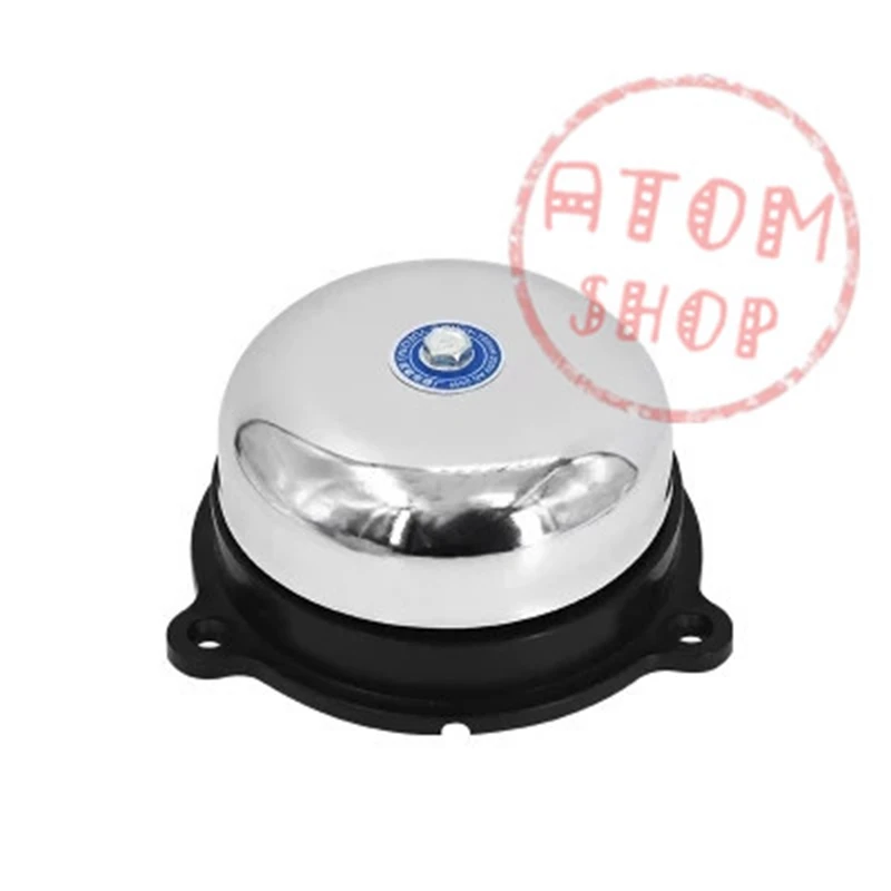4 inch 220V diameter 100mm chrome hammering type special school bell factory round no spark
4 inch 220V diameter 100mm chrome hammering type special school bell factory round no spark