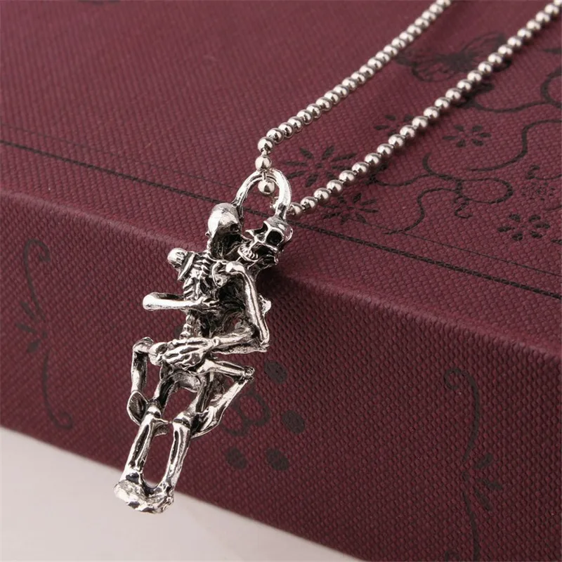 QCOOLJLY Popular Cool Special Creative men's Punk Exaggerated Silver Color Chain Necklace For Jewelry Halloween Gift
QCOOLJLY Popular Cool Special Creative men's Punk Exaggerated Silver Color Chain Necklace For Jewelry Halloween Gift
