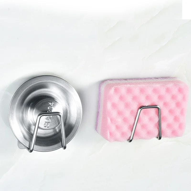 Kitchen Stainless Steel Sink Sponges Holder Sponges Soap Free Punching Drain Storage Rack Kitchen Bathroom Sundries Organizers
Kitchen Stainless Steel Sink Sponges Holder Sponges Soap Free Punching Drain Storage Rack Kitchen Bathroom Sundries Organizers