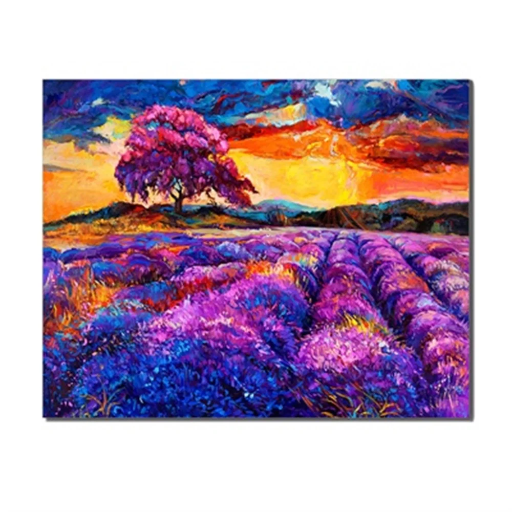 Frameless Dreamy Flower Sea Natural Lavender Manor Scene Canvas Print Oil Painting Poster Living Room Unique Gift For Home Decor
Frameless Dreamy Flower Sea Natural Lavender Manor Scene Canvas Print Oil Painting Poster Living Room Unique Gift For Home Decor
