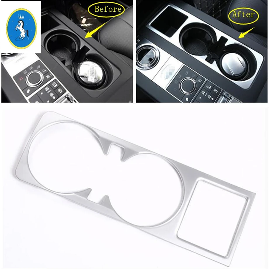 Yimaautotrims Front Row Water Cup Holder Decoration Panel Cover Trim Kit Fit For Land Rover L462 Discovery 5 2017 - 2020 ABS
Yimaautotrims Front Row Water Cup Holder Decoration Panel Cover Trim Kit Fit For Land Rover L462 Discovery 5 2017 - 2020 ABS