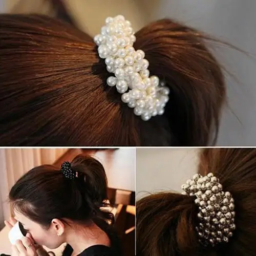 HOT Fashion Hair Accessories Women Ladies Girls Faux Pearls Beads Hairband Rope Scrunchie Ponytail Holder Hair Styling Tool
HOT Fashion Hair Accessories Women Ladies Girls Faux Pearls Beads Hairband Rope Scrunchie Ponytail Holder Hair Styling Tool