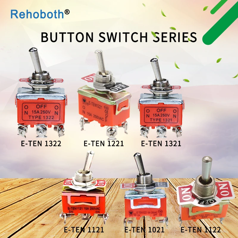 1PCS 15A 250V toggle switch 6 pin head 3 grade switch double pole double throw toggle switch
1PCS 15A 250V toggle switch 6 pin head 3 grade switch double pole double throw toggle switch