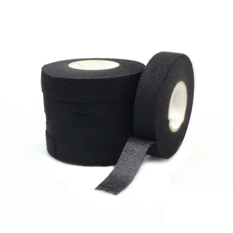 19mmx15m Car Auto Wiring Harness Flannel Adhesive Felt Tape Black Fabric Insulated High Temperature Resistant Adhesive Tape
19mmx15m Car Auto Wiring Harness Flannel Adhesive Felt Tape Black Fabric Insulated High Temperature Resistant Adhesive Tape
