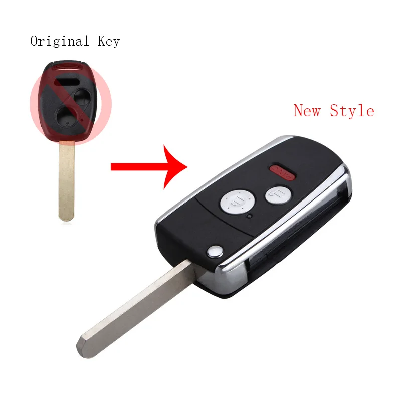 Modified Flip Folding 3Buttons Remote Key Cover for HONDA ACCORD CRV CIVIC ODYSSEY Pilot Key Fob
Modified Flip Folding 3Buttons Remote Key Cover for HONDA ACCORD CRV CIVIC ODYSSEY Pilot Key Fob