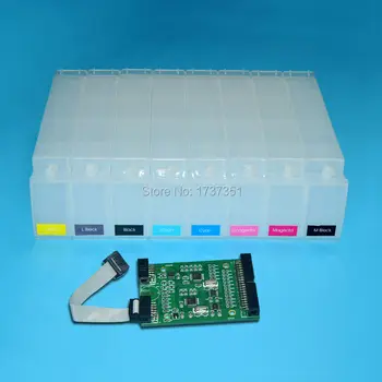 boma.ltd 800ml Refillable Ink Cartridge With Chip Decoder For HP 91 for HP Designjet Z6100 Printer C9464A - C9471A HP91
boma.ltd 800ml Refillable Ink Cartridge With Chip Decoder For HP 91 for HP Designjet Z6100 Printer C9464A - C9471A HP91