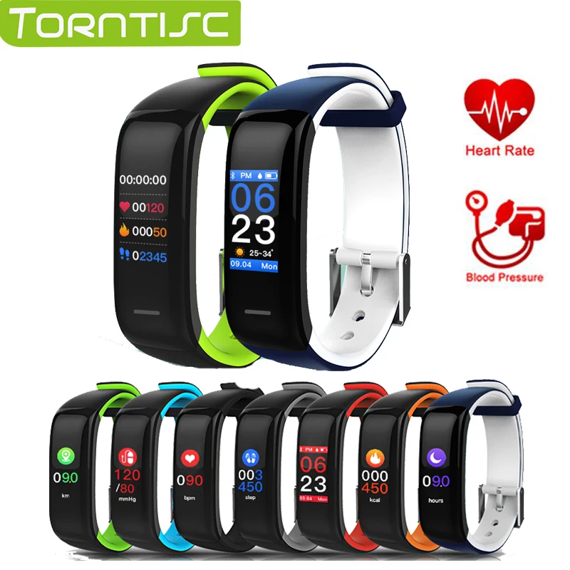 Torntisc Smart band P1 PLUS Color display Fitness Bracelet Heart rate tracker Blood Pressure Monitor Wristband IP67 Waterproof
Torntisc Smart band P1 PLUS Color display Fitness Bracelet Heart rate tracker Blood Pressure Monitor Wristband IP67 Waterproof