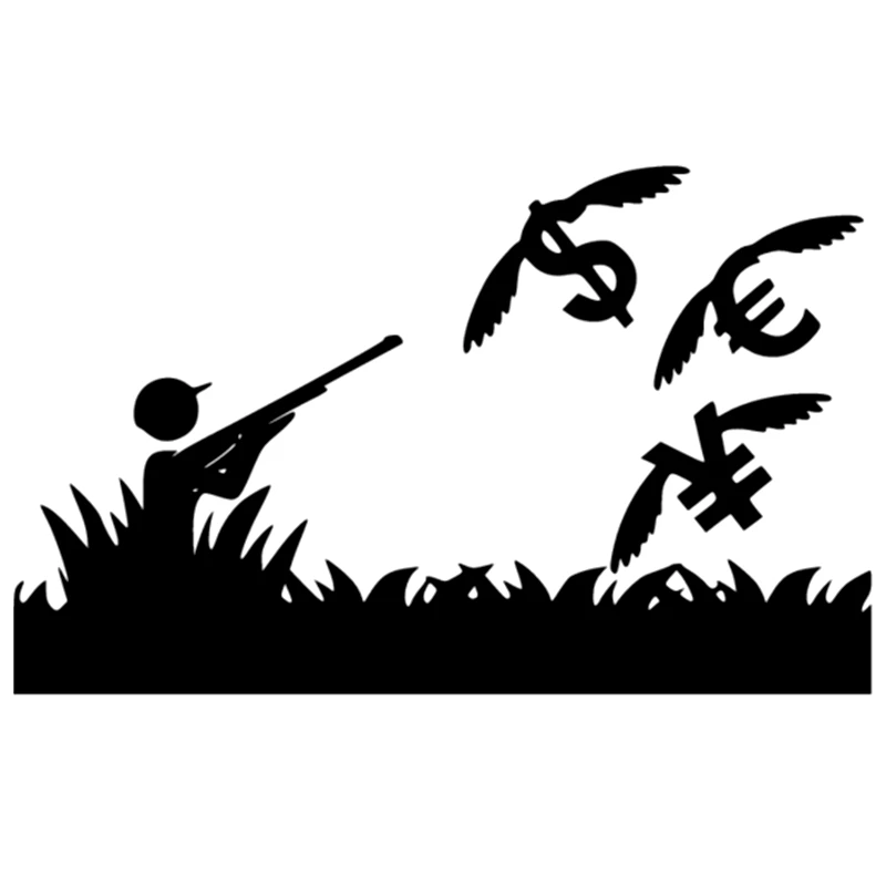 CS-1277#19*12cm Money hunter funny car sticker vinyl decal silver/black for auto car stickers styling
CS-1277#19*12cm Money hunter funny car sticker vinyl decal silver/black for auto car stickers styling