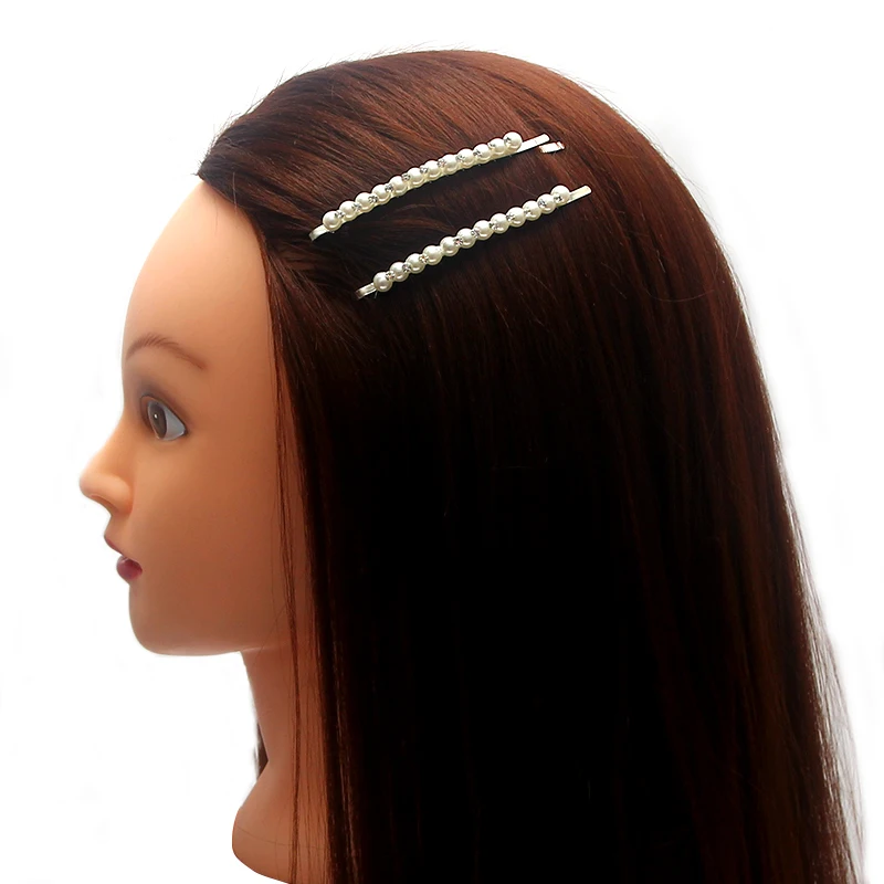 2pcs Elegant Rhinestone Pearl Hair Clips for Girls Barrette Hairpin Party Hair Accessories for Women Girl Hair Pin Clip Headwear
2pcs Elegant Rhinestone Pearl Hair Clips for Girls Barrette Hairpin Party Hair Accessories for Women Girl Hair Pin Clip Headwear