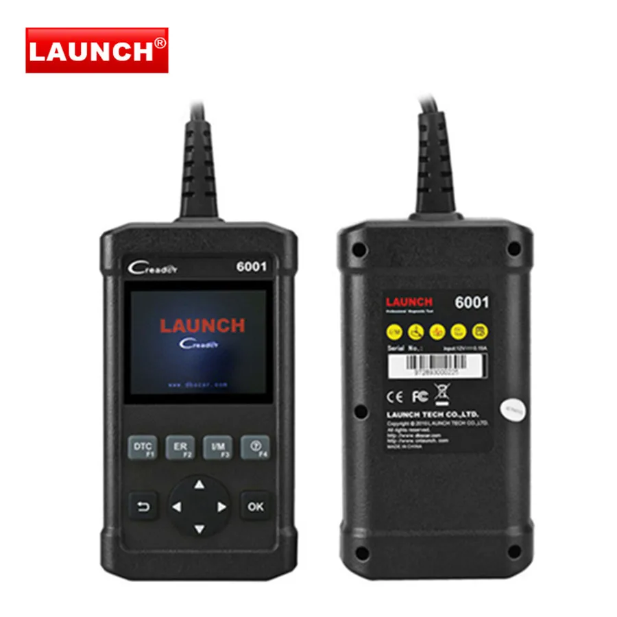 Original Launch DIY Code Reader CReader 6001 Full OBDII OBD2 functions Support O2 Sensor Test CReader 6001
Original Launch DIY Code Reader CReader 6001 Full OBDII OBD2 functions Support O2 Sensor Test CReader 6001