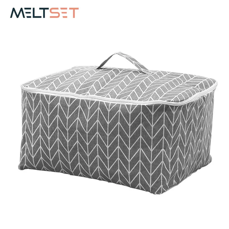 Linen Cotton Quilt Storage Bag Clothes Organizer Bag For Wardrobe Closet Toys Sundries Large Capacity Dustproof Travel Luggage
Linen Cotton Quilt Storage Bag Clothes Organizer Bag For Wardrobe Closet Toys Sundries Large Capacity Dustproof Travel Luggage