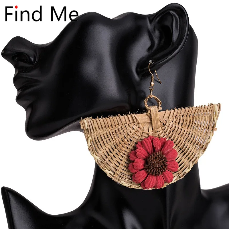 Find Me 2019 brand Fashion Vintage flowers geometric Drop Earrings for Women Jewelry Rattan weaving Dangle Earrings wholesale
Find Me 2019 brand Fashion Vintage flowers geometric Drop Earrings for Women Jewelry Rattan weaving Dangle Earrings wholesale