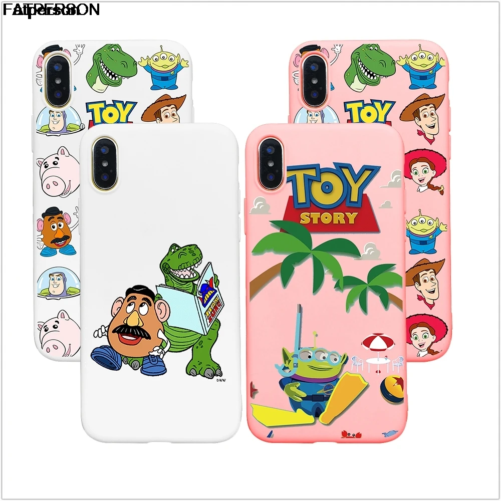 Soft pink Silicone Case For iphone XR X 8 7 6S 6 Plus SE 5S Toy Story white Soft TPU phone cover For iphone XSMAX Cases
Soft pink Silicone Case For iphone XR X 8 7 6S 6 Plus SE 5S Toy Story white Soft TPU phone cover For iphone XSMAX Cases