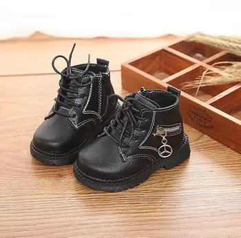 Zipper design Children's shoes autumn and winter 2019 child Korean Lace-up Boys Boots leather waterproof kids sneakers
Zipper design Children's shoes autumn and winter 2019 child Korean Lace-up Boys Boots leather waterproof kids sneakers