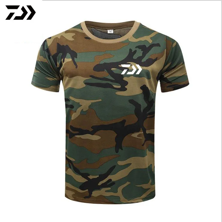 Men DAIWA Fishing T Shirt Summer Man Short Sleeve Camouflage Fishing Clothing Outdoor Sport Breathable Quick Dry Fishing Clothes
Men DAIWA Fishing T Shirt Summer Man Short Sleeve Camouflage Fishing Clothing Outdoor Sport Breathable Quick Dry Fishing Clothes