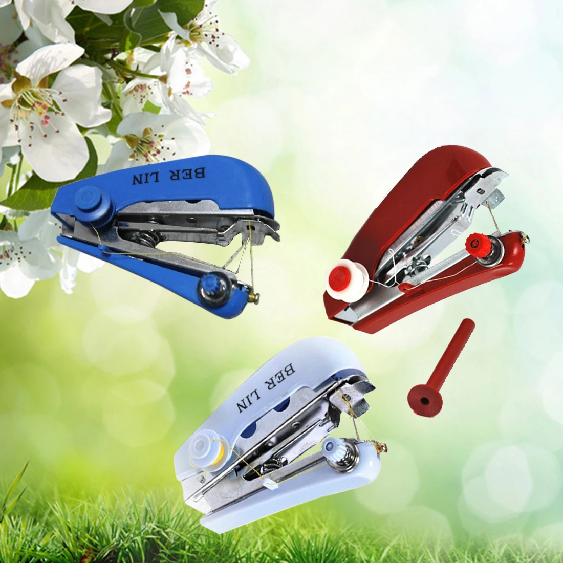 Practical 11*7*4cm Mini Hand Sewing Machine DIY Color Random Handy Sewing machine Tool maquina de costura Accessories
Practical 11*7*4cm Mini Hand Sewing Machine DIY Color Random Handy Sewing machine Tool maquina de costura Accessories