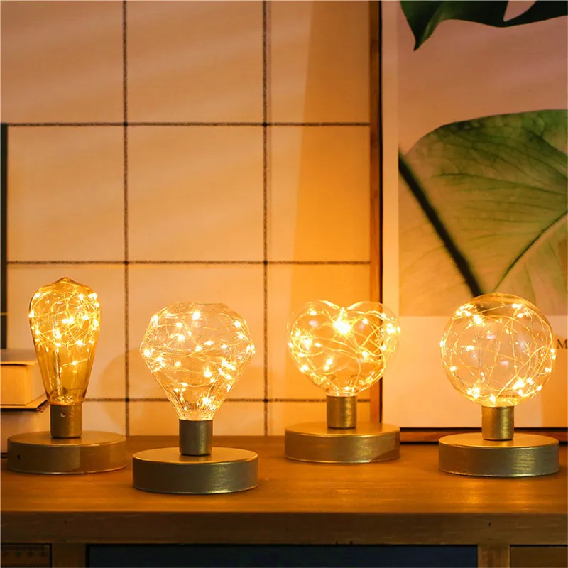 Ins Nordic Style Iron Home Office Led Night Lamp Copper Wire String Bulb Lamp AA Battery Retro Indoor Lighting Lampada
Ins Nordic Style Iron Home Office Led Night Lamp Copper Wire String Bulb Lamp AA Battery Retro Indoor Lighting Lampada