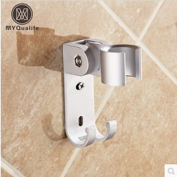 Free Shipping Aluminum Wall Mounted Hand Shower Holder Handheld Sprayer Pedestal Bracket W/Hooks Faucet Accessories
Free Shipping Aluminum Wall Mounted Hand Shower Holder Handheld Sprayer Pedestal Bracket W/Hooks Faucet Accessories